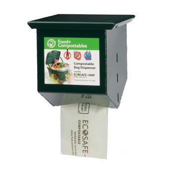 Compost Bag Dispenser for Condo Apartment Building